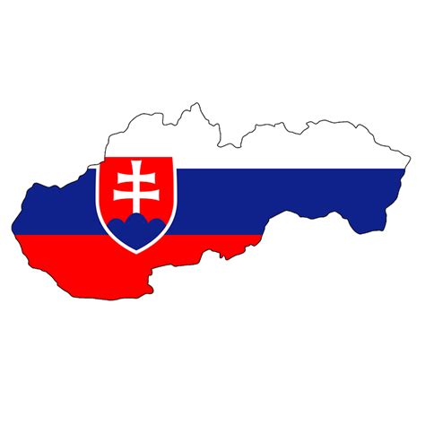 Map Of Slovakia States Cities And Flag High Res Vector Graphic Getty Images