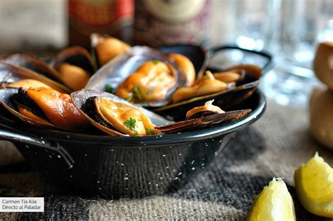 Cómo hacer mejillones al vapor receta gallega con vino blanco