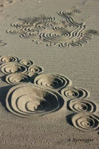 Sand art | Land art, Ephemeral art, Sand art