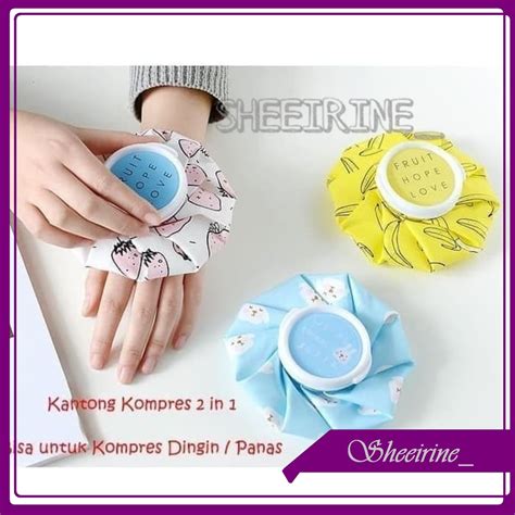 Jual Ice Bag Kompres Cold Hot Pack Kantong Air Panas Dingin Mini Kain Indonesia Shopee Indonesia