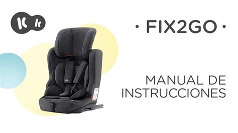 Cómo instalar la silla de coche 9 36 kg FIX2GO Kinderkraft con ISOFIX