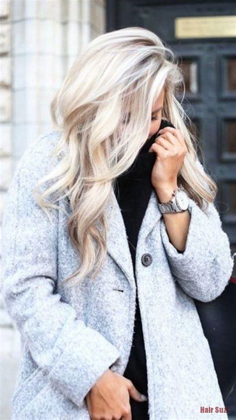 Nuances De Blond Platine Rep R Es Sur Pinterest Balayage Nuance De