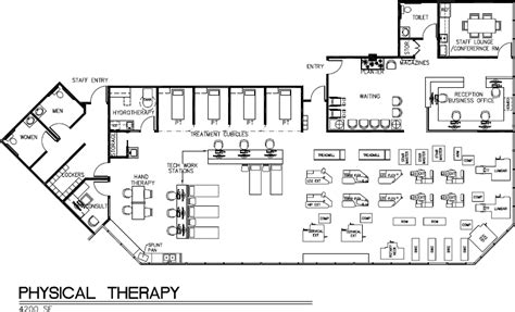 Physical Therapy Floor Plan - floorplans.click