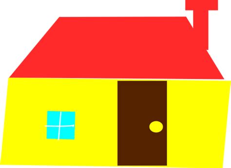 Download Yellow House Clipart PNG Free | FreePngClipart