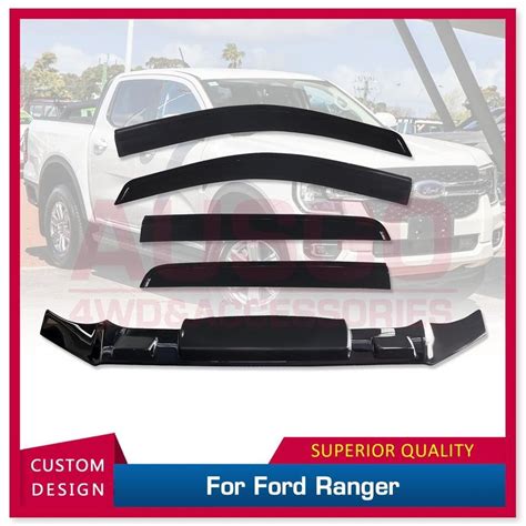 Injection Weather Shields Bonnet Protector For Ford Ranger Next Gen