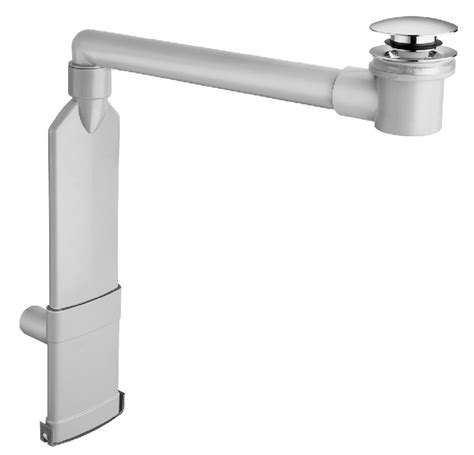 Siphon Lavabo Gain De Place Recoupable Et Orientable Bonde Abs