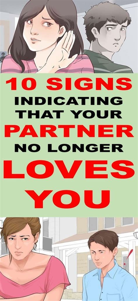 Your Partner No Longer Loves You 10 Signs Indicating That Healthy