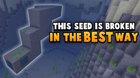 This Minecraft Seed Is SO BROKEN In A Really Useful Way YouTube