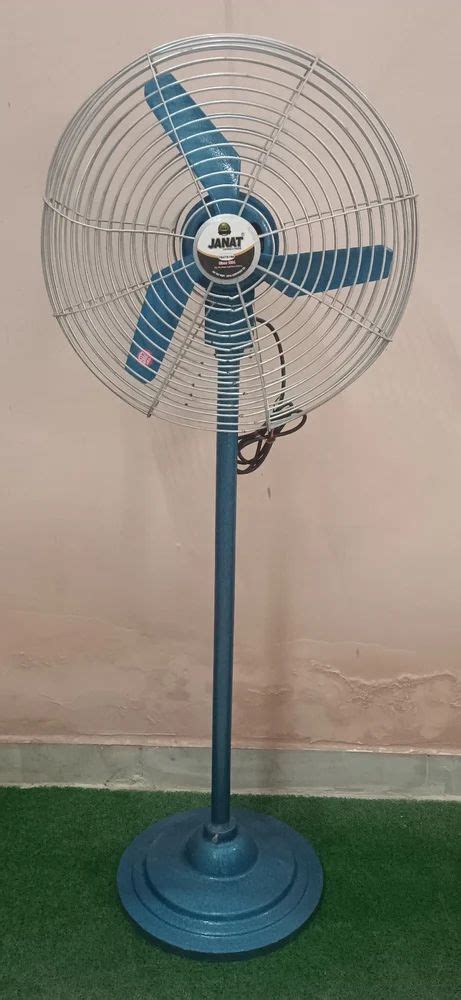 Blue Pedestal Fan Mm Inch At In Ambala Id