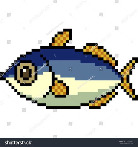 Small Fish Pixel Art