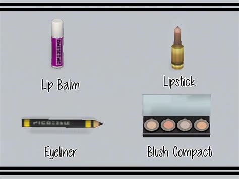 Sims 4 Makeup Clutter Cc My Bios