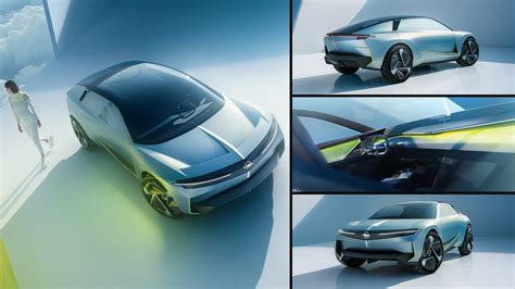 Opel Experimental EV Crossover Concept Has 4D Opel Vizor Not Much