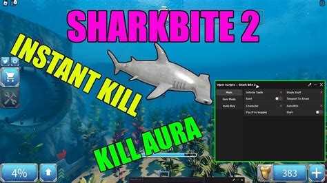 Roblox Sharkbite 2 Scriptinstant Killkill Aurainfinite Teeth