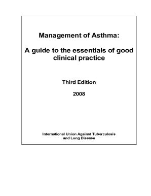 Fillable Online Isaac Auckland Ac Management Of Asthma The Essentials