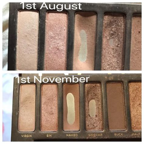 Naked Palette Pans 3 Months Progress R PanPorn