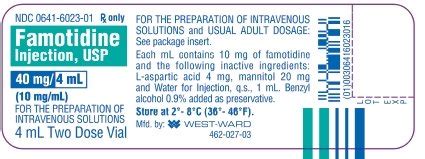 Famotidine Injection Package Insert Drugs