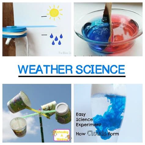 Weather Science Experiments For Preschoolers