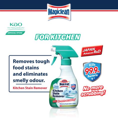 Magiclean Kitchen Stain Remover 400ml Lazada