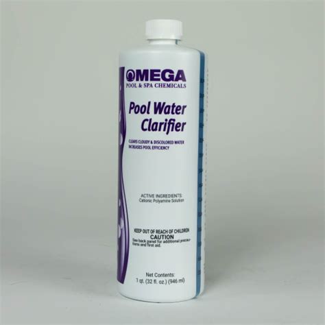 1 Qt. Omega Water Clarifier for Swimming Pools | Pool Central