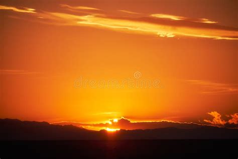 Sunset in Mongolian Grassland in South-west Mongolia Govi-Altay ...