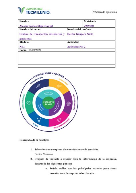 Act No 2 Gestion de transporte e inventarios Gestión de transporte