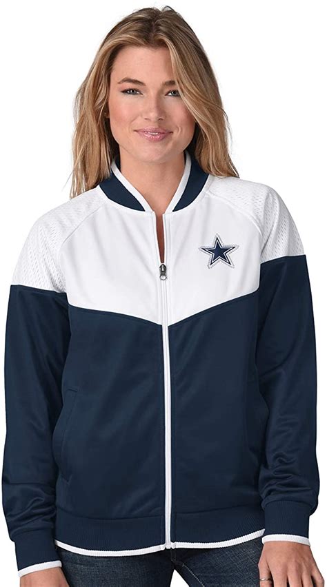 Dallas Cowboys Womens Wildcard Track Jacket Wf Shopping