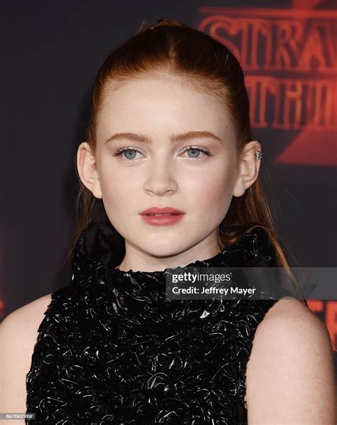 Actress Sadie Sink Arrives At The Premiere Of Netflix S Stranger News Photo Getty Images