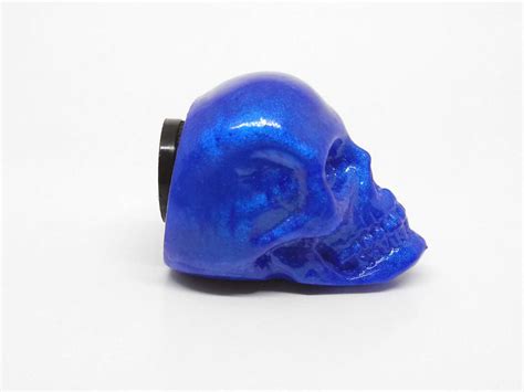 Blue Skull Tire Valve Stem Caps Set Of Skullsinspired