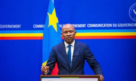 Rdc Patrick Muyaya Salue La Bravoure Et Le Patriotisme Des Jeunes