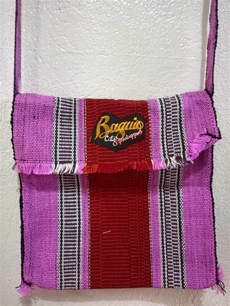 Handwoven Baguio City Sling Bagcrossbody Bag Womens Fashion Bags