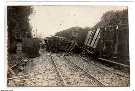 Bernay Bernay Catastrophe Ferroviaire Train Déraillement