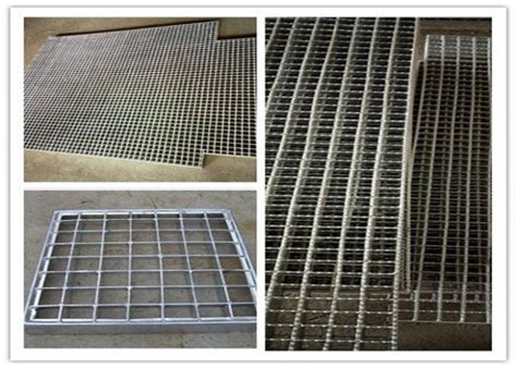 Floor Pressure Locked Steel Grating Metal Grid Hot Galvanized Anti