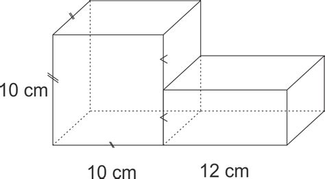 Contoh Soal Volume Bangun Ruang Gabungan Kubus Dan Balok LEMBAR EDU