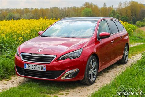 Essai Des Nouvelles Peugeot 308 SW E THP 130 Blue HDI 150