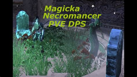 ESO Magicka Necromancer PVE DPS Build Waking Flame NO TRIAL SETS