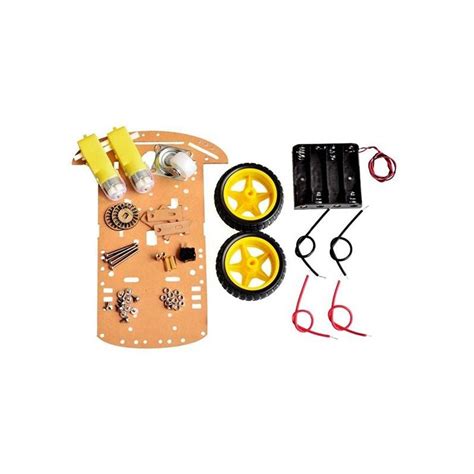 Chasis 2wd De Coche Inteligente Arduino Diy Smart Car Robot Kit De Dos