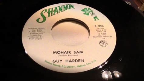 Guy Harden Mohair Sam Youtube