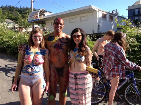 Bellingham Naked Bike Ride 2014 Tonym510 Flickr