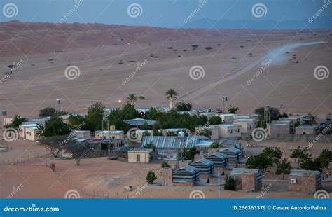 Samaal Wasil Desert Camp Oman Stock Image Image Of Arabian Samaal