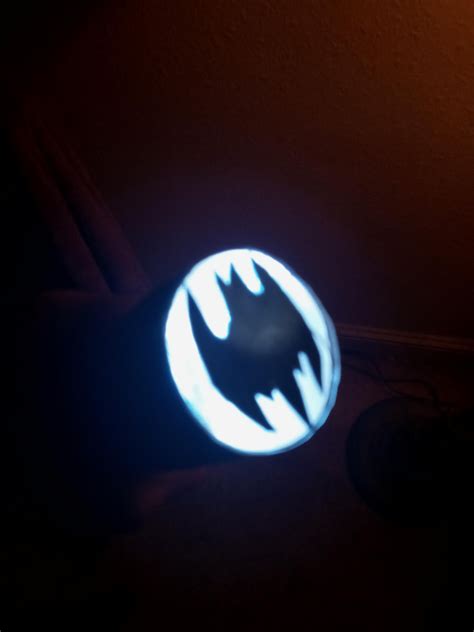 I made a simple bat signal. : r/batman