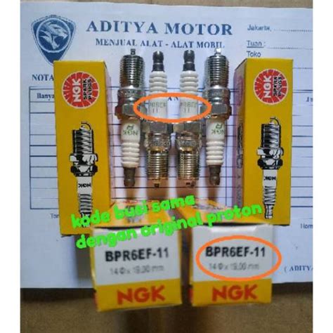 Jual Busi Proton Exora Gen 2 Persona Waja Neo Saga ORI NGK 4pc Shopee