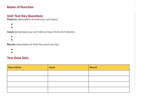 Solved Firstletters Unit Test Outline Template Example Of Template