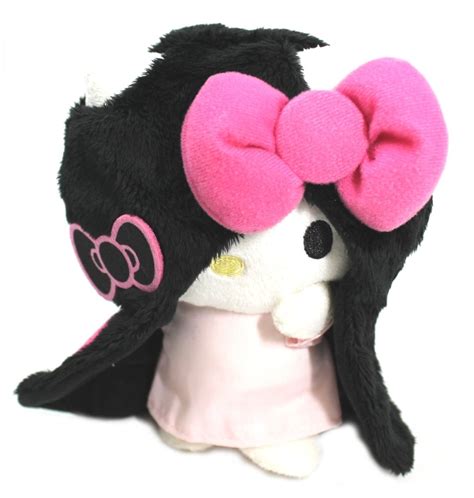 Kadokawa Production Ringu X Hello Kitty Plush Doll Sadako Yamamura