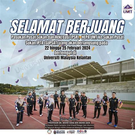 Selamat Berjuang Kontingen Psr Hal Ehwal Pelajar Dan Alumni