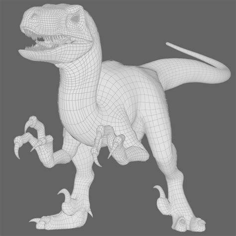 D Velociraptor Animation Raptor Turbosquid