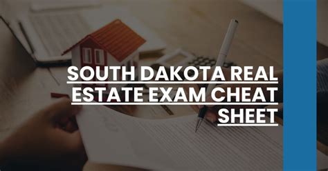 South Dakota Real Estate Exam Cheat Sheet Realtor Prep 101