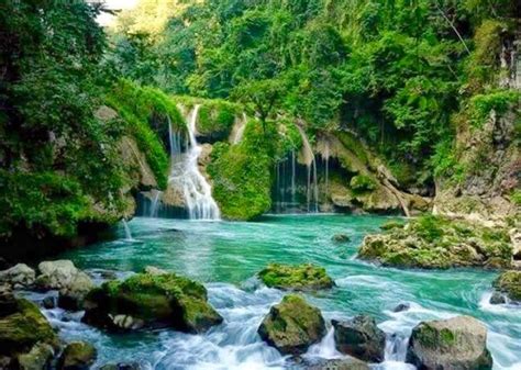 Beautiful Semuc Champey Water Falls In Guatemala Guatemala Travel