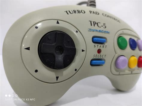 Controle Dynacom Turbo Original P Super Nintendo Tpc Parcelamento