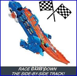 Car Track Set Hot Wheels City Toy Car Track Set Ultimate T Rex Transporter Dinosaur