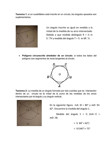 Mas Medidas De ángulos En El Circulo Pdf Descarga Gratuita